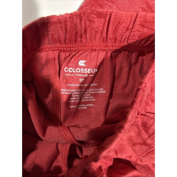 NEW Ohio State Buckeyes Colosseum Red Palms Shirt Shorts Set Toddler Boys 3T - Picture 10 of 10